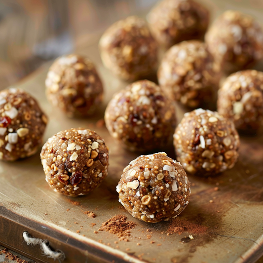 Dried Fig and Almond Balls Recipe