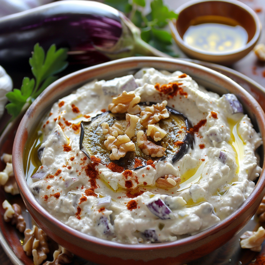 Roasted Eggplant Yogurt Dip Recipe